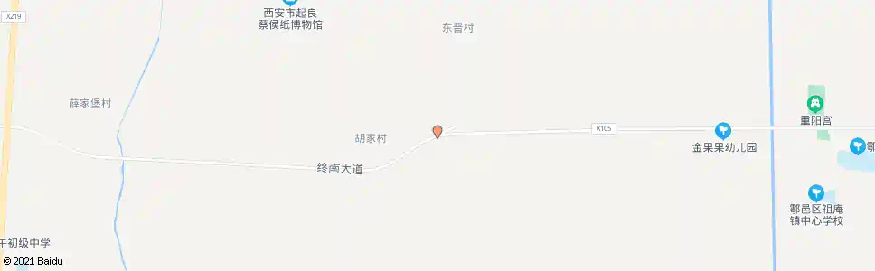 西安韩村_公交站地图_西安公交_妙搜公交查询2025