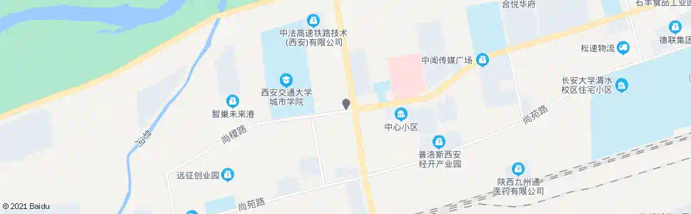 西安尚稷路草滩八路_公交站地图_西安公交_妙搜公交查询2025