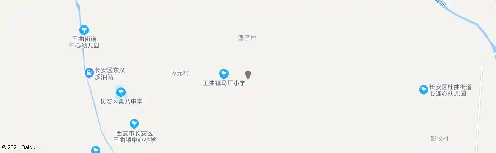 西安马厂枣园_公交站地图_西安公交_妙搜公交查询2025