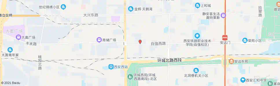 西安音乐舞蹈学院_公交站地图_西安公交_妙搜公交查询2025