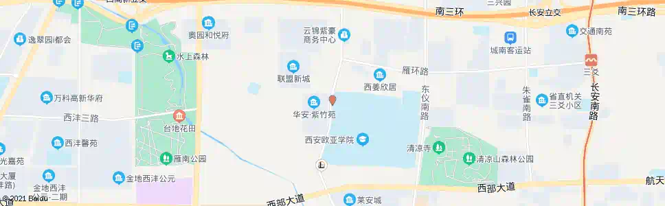 西安欧亚学院西门_公交站地图_西安公交_妙搜公交查询2025