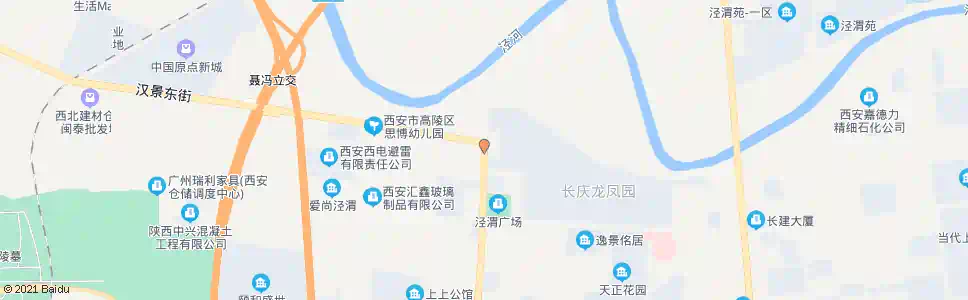西安店子王_公交站地图_西安公交_妙搜公交查询2025