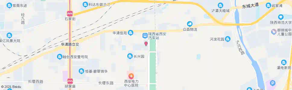 西安陕汽小区_公交站地图_西安公交_妙搜公交查询2025