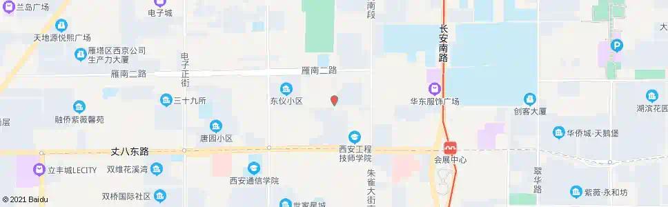 西安高点家居_公交站地图_西安公交_妙搜公交查询2025