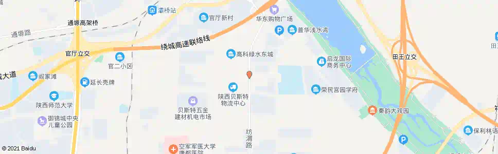 西安柴家村_公交站地图_西安公交_妙搜公交查询2025