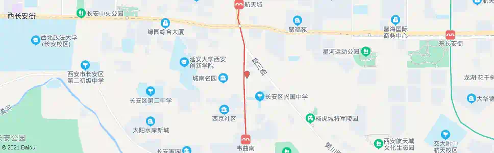 西安户县汽车南站_公交站地图_西安公交_妙搜公交查询2025
