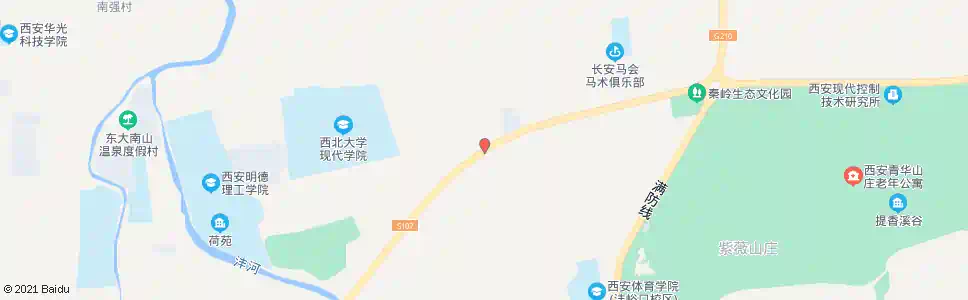 西安国泰庄园_公交站地图_西安公交_妙搜公交查询2025