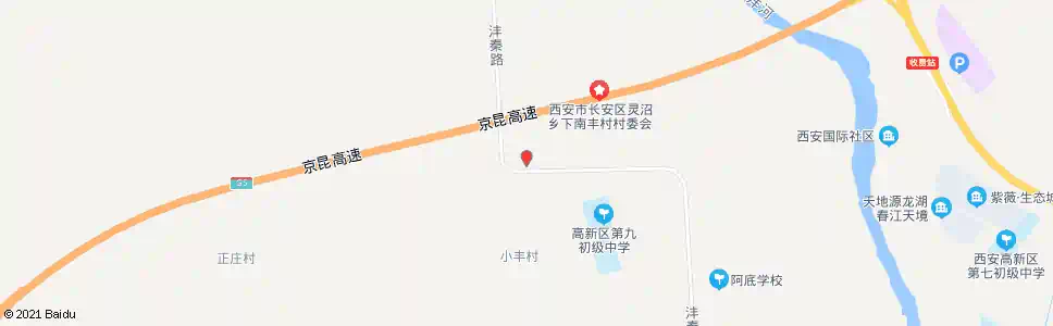 西安下南丰_公交站地图_西安公交_妙搜公交查询2025