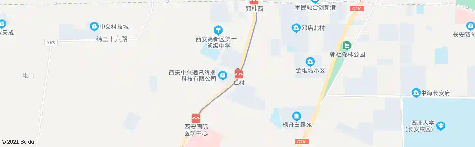 西安小仁村_公交站地图_西安公交_妙搜公交查询2025