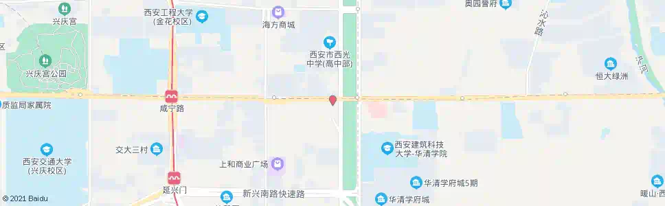 西安高陵邮局十字_公交站地图_西安公交_妙搜公交查询2025
