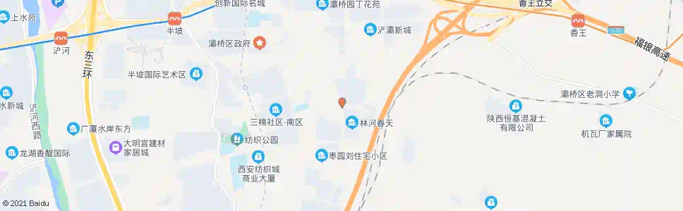 西安纺科路_公交站地图_西安公交_妙搜公交查询2025