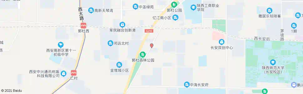 西安冲剪机床厂_公交站地图_西安公交_妙搜公交查询2025