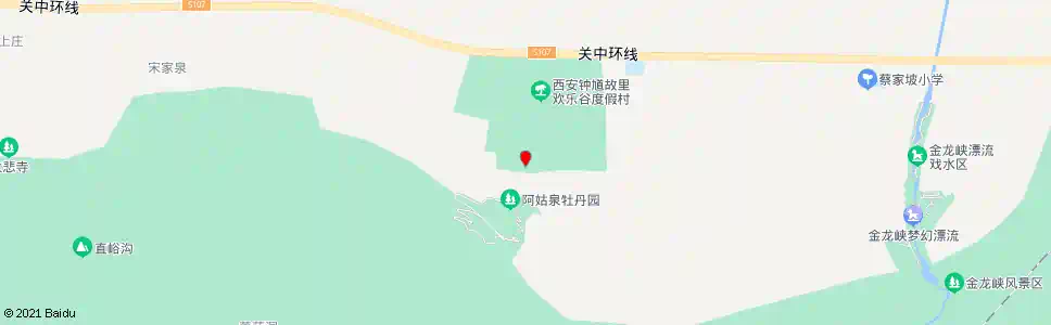 西安阿姑泉村_公交站地图_西安公交_妙搜公交查询2025