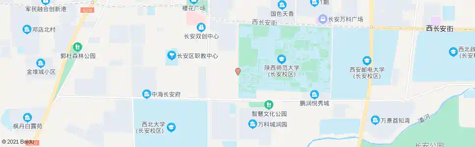 西安陕师大家属区_公交站地图_西安公交_妙搜公交查询2025