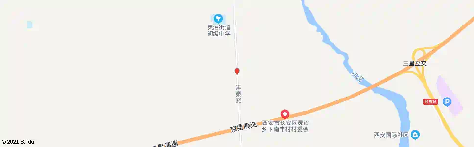 西安西南村_公交站地图_西安公交_妙搜公交查询2025