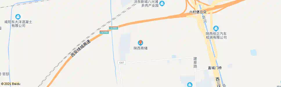 西安商储公司_公交站地图_西安公交_妙搜公交查询2025