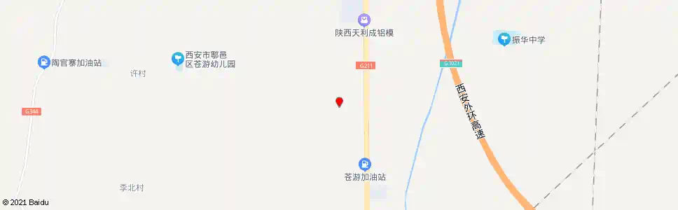 西安东牙道村_公交站地图_西安公交_妙搜公交查询2025