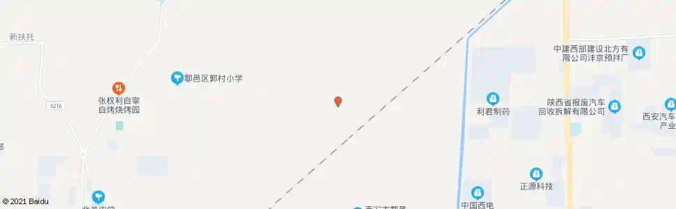 西安园柳村_公交站地图_西安公交_妙搜公交查询2025