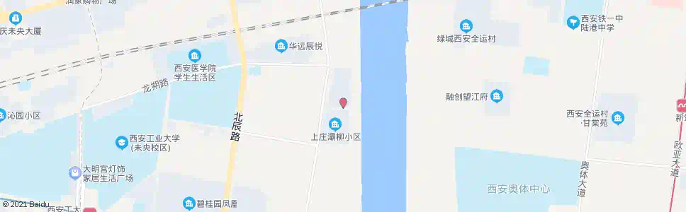 西安草滩敬老院_公交站地图_西安公交_妙搜公交查询2025