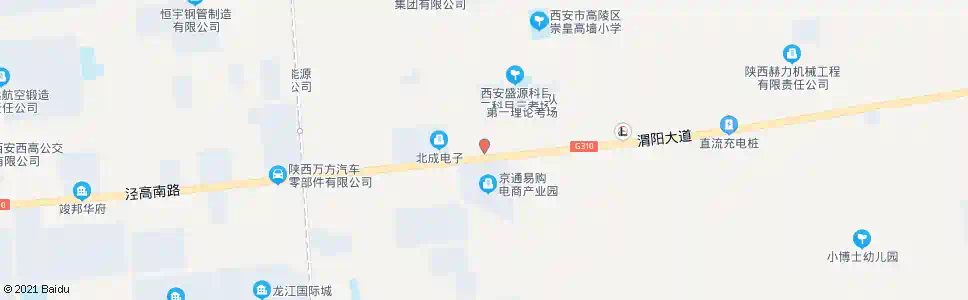 西安陕西盐业包装_公交站地图_西安公交_妙搜公交查询2025