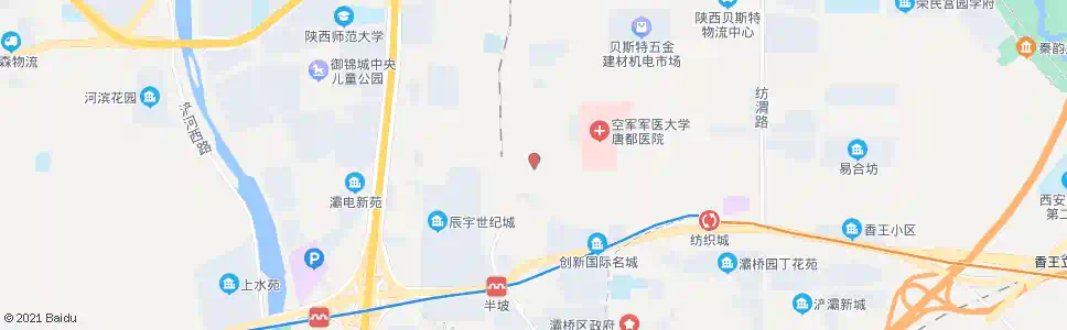 西安新寺路口西(电厂东路)_公交站地图_西安公交_妙搜公交查询2025