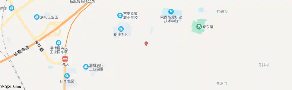 西安洪庆堡_公交站地图_西安公交_妙搜公交查询2025