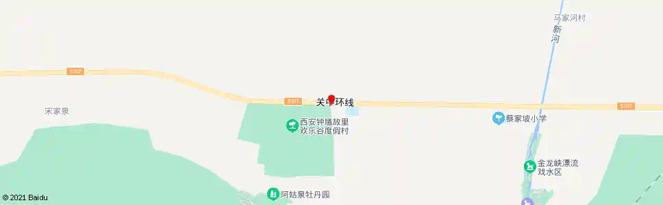 西安九龙山_公交站地图_西安公交_妙搜公交查询2025