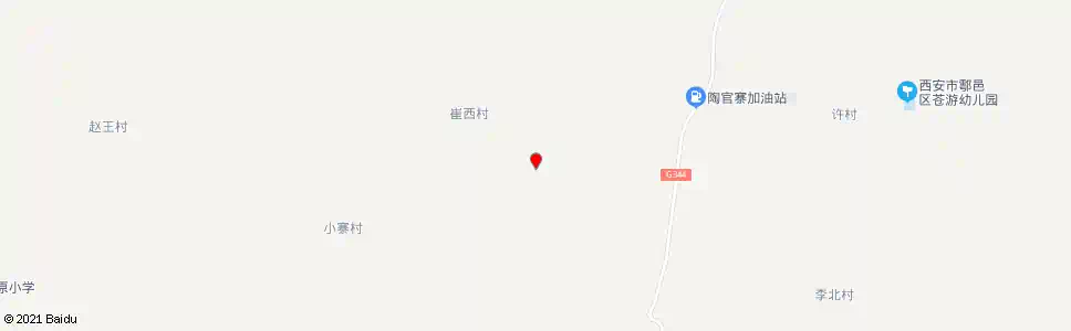 西安崔南村_公交站地图_西安公交_妙搜公交查询2025