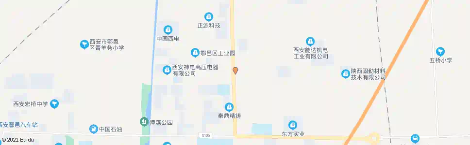 西安吴家寨村_公交站地图_西安公交_妙搜公交查询2025