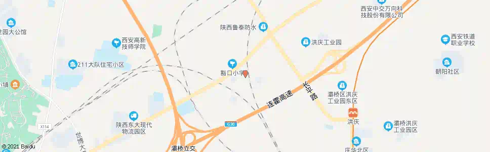 西安木材加工厂_公交站地图_西安公交_妙搜公交查询2025