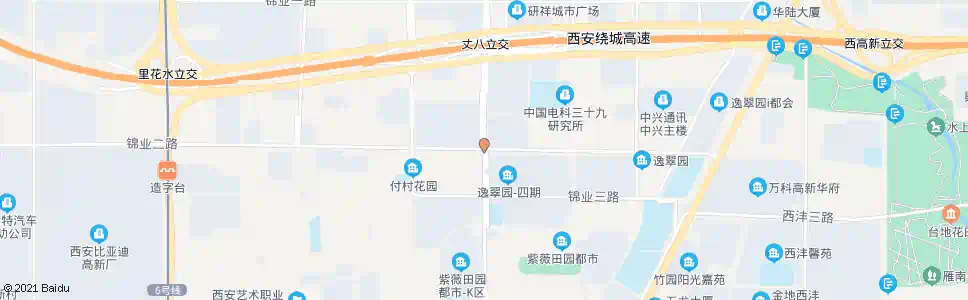 西安付村_公交站地图_西安公交_妙搜公交查询2025