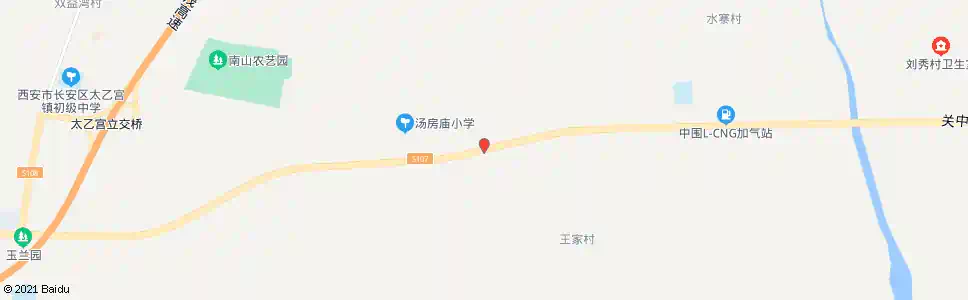 西安柳林村_公交站地图_西安公交_妙搜公交查询2025