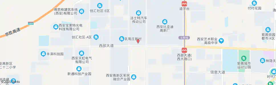 西安法士特南厂_公交站地图_西安公交_妙搜公交查询2025