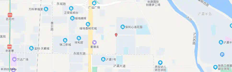 西安中铁十七局_公交站地图_西安公交_妙搜公交查询2025