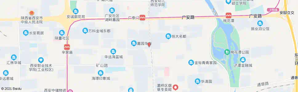 西安广运潭大道玄武东路口_公交站地图_西安公交_妙搜公交查询2025