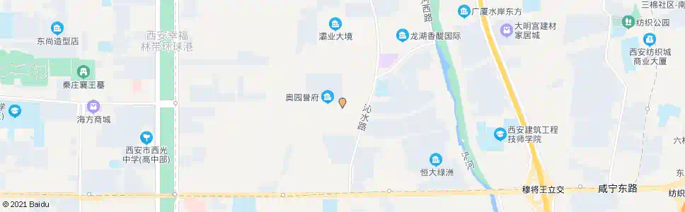 西安韩森路东段_公交站地图_西安公交_妙搜公交查询2025