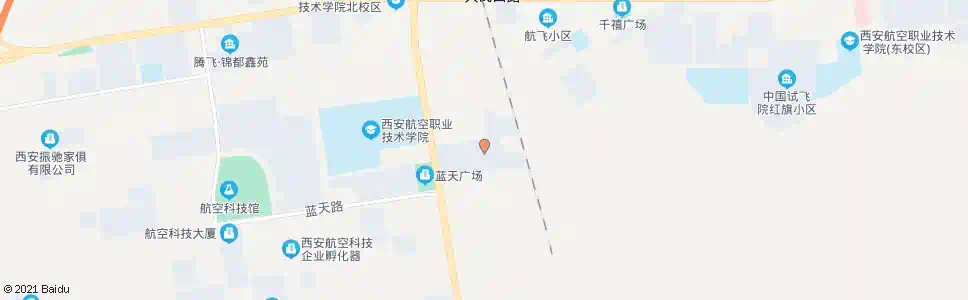 西安鸿飞小区_公交站地图_西安公交_妙搜公交查询2025