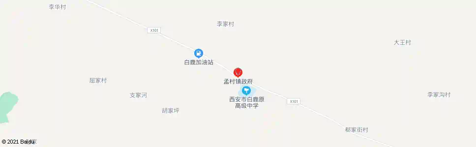 西安孟村乡_公交站地图_西安公交_妙搜公交查询2025