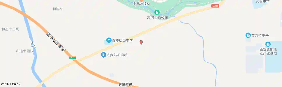 西安兴隆村_公交站地图_西安公交_妙搜公交查询2025