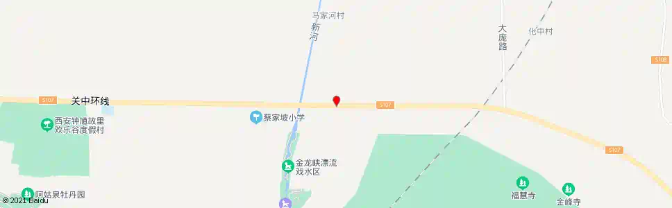 西安将军山_公交站地图_西安公交_妙搜公交查询2025