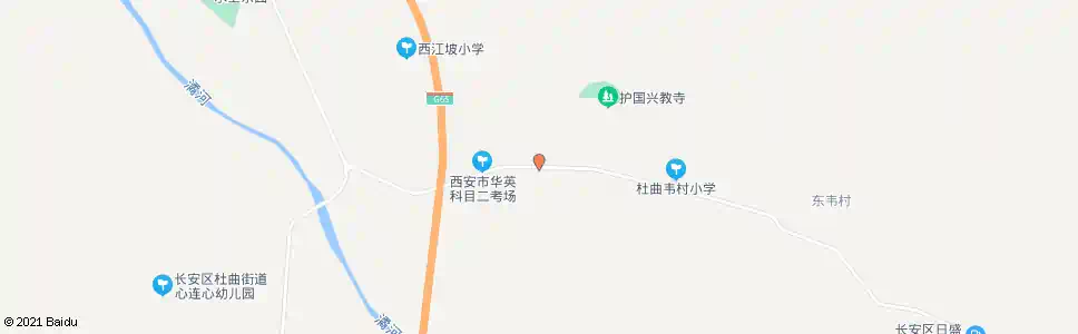西安兴教寺_公交站地图_西安公交_妙搜公交查询2025