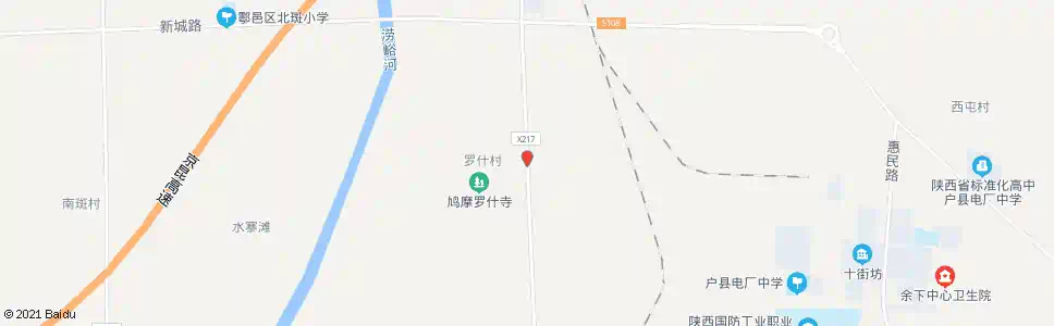 西安罗什村_公交站地图_西安公交_妙搜公交查询2025