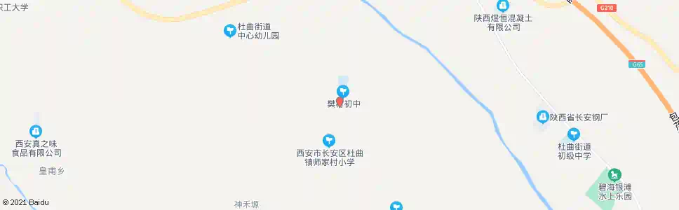 西安冯家村_公交站地图_西安公交_妙搜公交查询2025