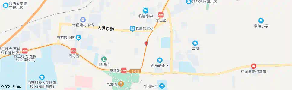西安临潼东关_公交站地图_西安公交_妙搜公交查询2025