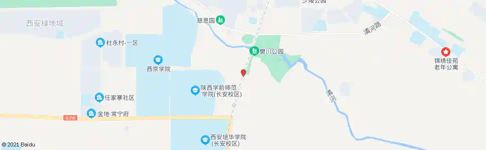 西安何家营_公交站地图_西安公交_妙搜公交查询2025