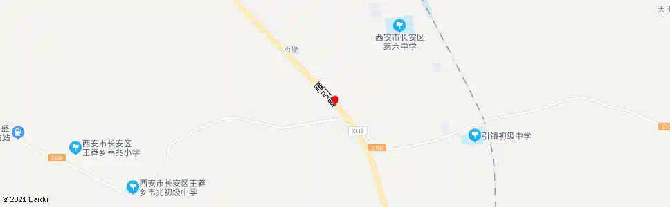 西安西堡子_公交站地图_西安公交_妙搜公交查询2025