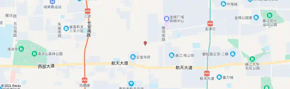 西安北里王村_公交站地图_西安公交_妙搜公交查询2025