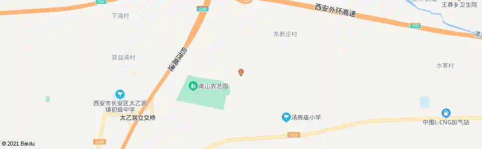 西安东升村_公交站地图_西安公交_妙搜公交查询2025