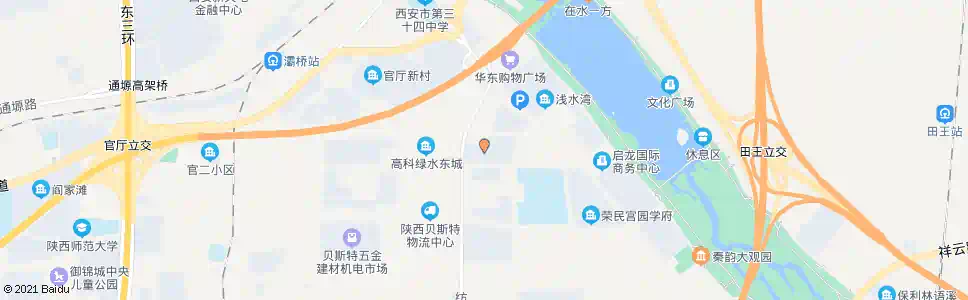 西安席王派出所_公交站地图_西安公交_妙搜公交查询2025