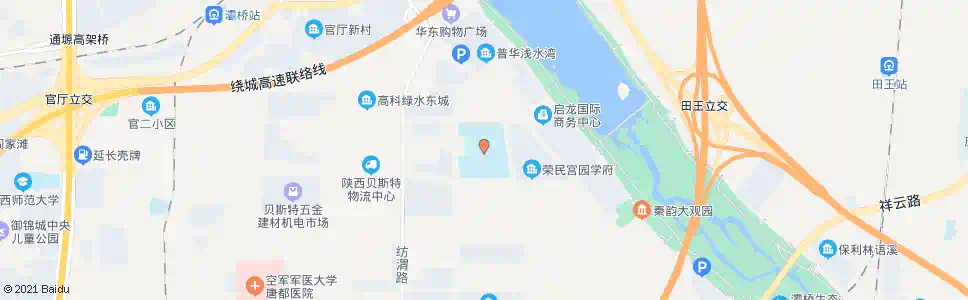西安铁一中滨河校区_公交站地图_西安公交_妙搜公交查询2025